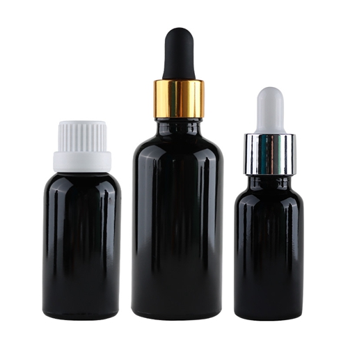 black essential oil vials black essence oil bottles vials 01